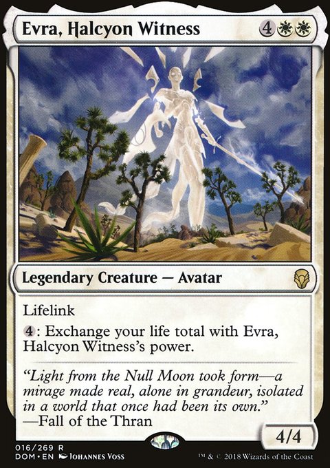 Evra, Halcyon Witness, Dominaria #16, Magic: The Gathering card