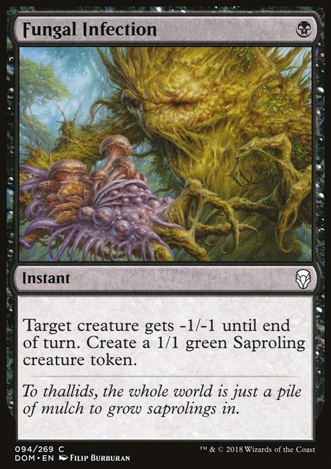 Fungal Infection, Dominaria #94, Magic: The Gathering card
