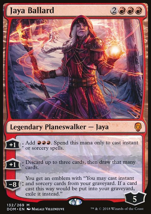 Jaya Ballard, Dominaria #132, Magic: The Gathering card