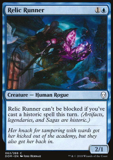 Relic Runner, Dominaria #62, Magic: The Gathering card