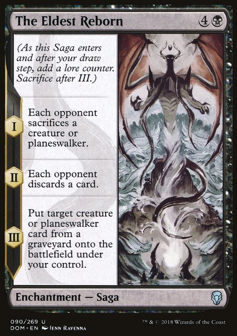 The Eldest Reborn, Dominaria #90, Magic: The Gathering card