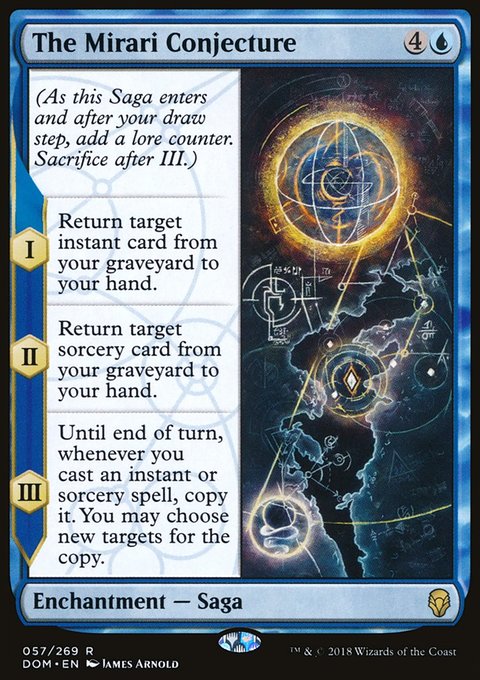 The Mirari Conjecture, Dominaria #57, Magic: The Gathering card