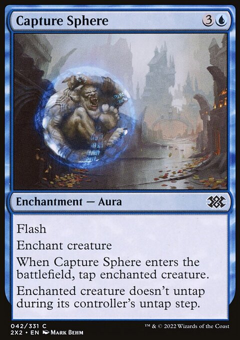 Capture Sphere, Double Masters 2022 #42, Magic: The Gathering card