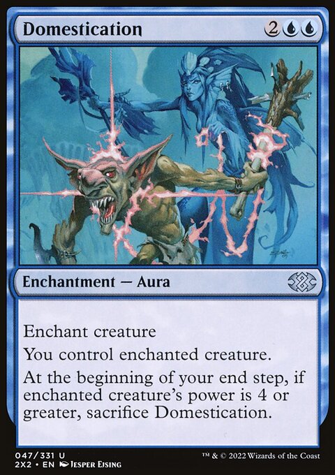 Domestication, Double Masters 2022 #47, Magic: The Gathering card