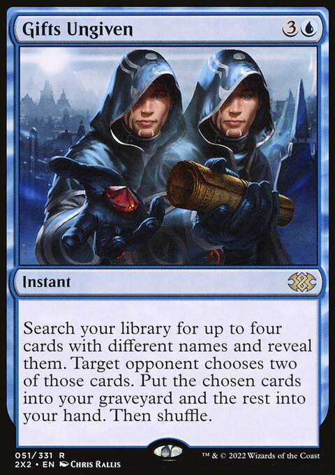 Gifts Ungiven, Double Masters 2022 #51, Magic: The Gathering card