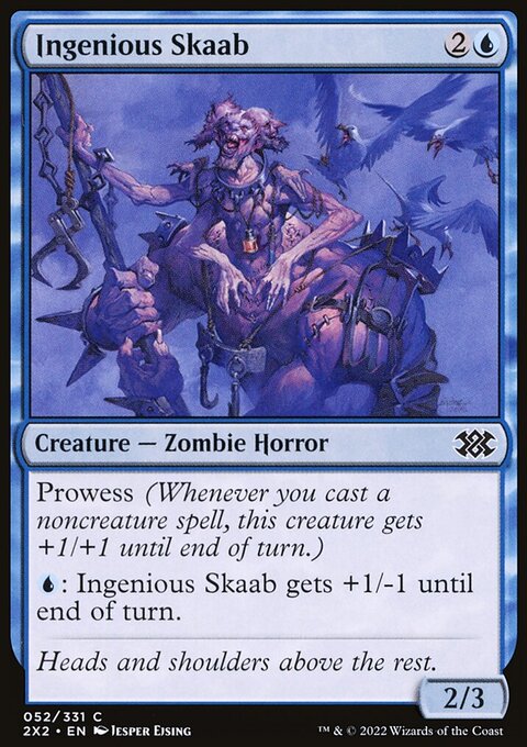 Ingenious Skaab, Double Masters 2022 #52, Magic: The Gathering card