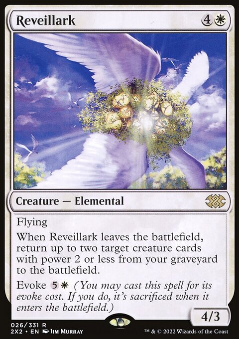 Reveillark, Double Masters 2022 #26, Magic: The Gathering card