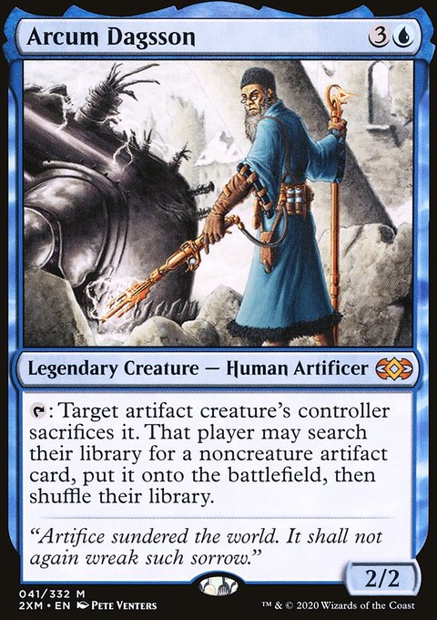 Arcum Dagsson, Double Masters #41, Magic: The Gathering card