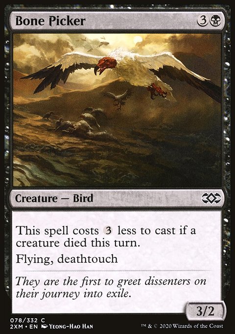 Bone Picker, Double Masters #78, Magic: The Gathering card