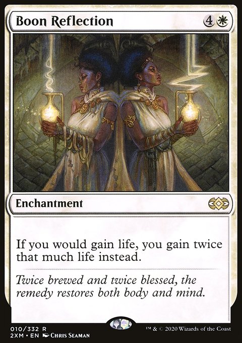 Boon Reflection, Double Masters #10, Magic: The Gathering card