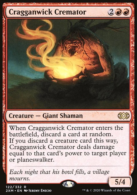 Cragganwick Cremator, Double Masters #122, Magic: The Gathering card