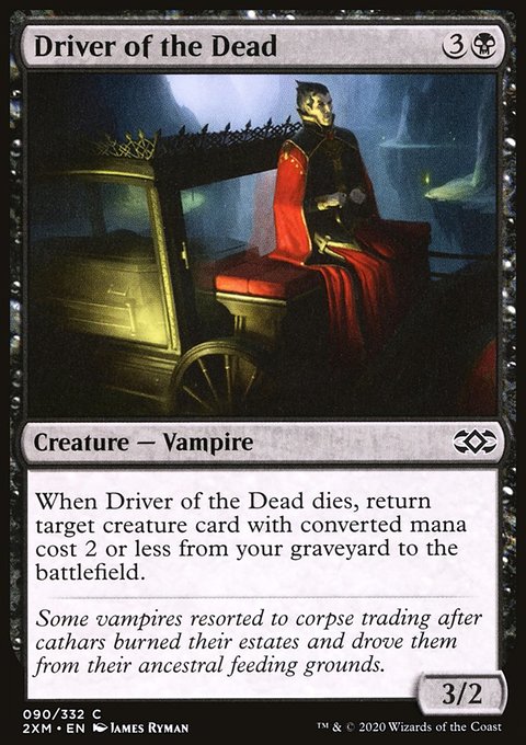Driver of the Dead, Double Masters #90, Magic: The Gathering card