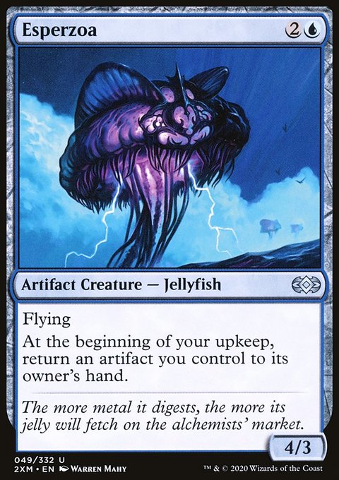 Esperzoa, Double Masters #49, Magic: The Gathering card