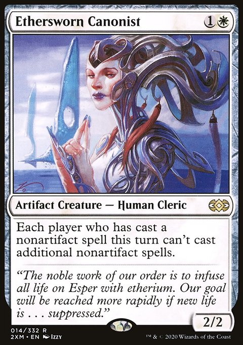 Ethersworn Canonist, Double Masters #14, Magic: The Gathering card