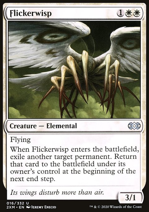 Flickerwisp, Double Masters #16, Magic: The Gathering card