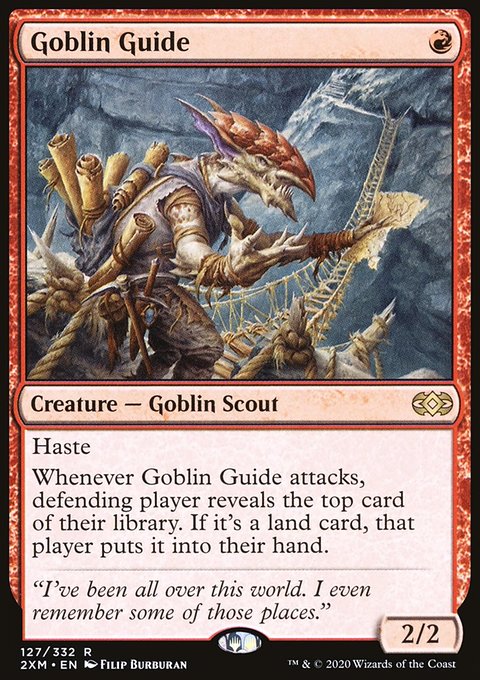 Goblin Guide, Double Masters #127, Magic: The Gathering card