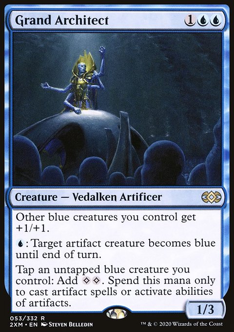 Grand Architect, Double Masters #53, Magic: The Gathering card