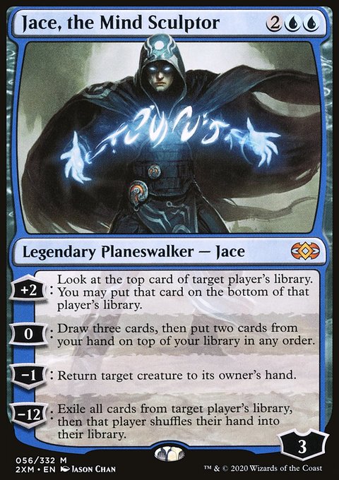 Jace, the Mind Sculptor, Double Masters #56, Magic: The Gathering card