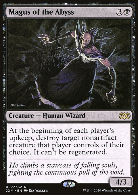 Magus of the Abyss, Double Masters #97, Magic: The Gathering card