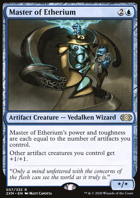 Master of Etherium, Double Masters #57, Magic: The Gathering card
