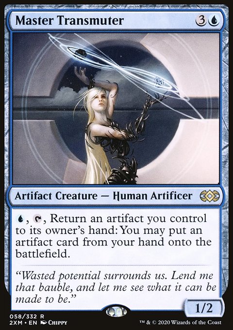 Master Transmuter, Double Masters #58, Magic: The Gathering card