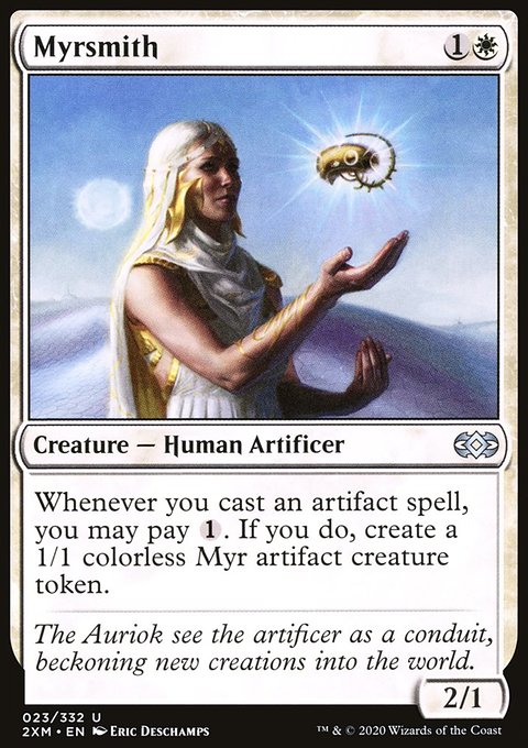 Myrsmith, Double Masters #23, Magic: The Gathering card
