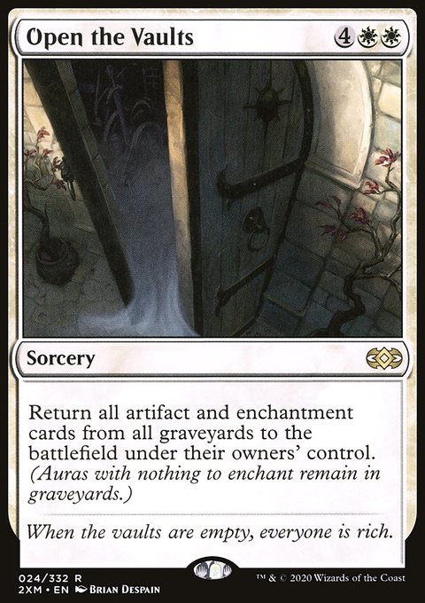 Open the Vaults, Double Masters #24, Magic: The Gathering card