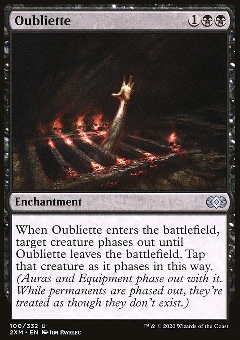 Oubliette, Double Masters #100, Magic: The Gathering card