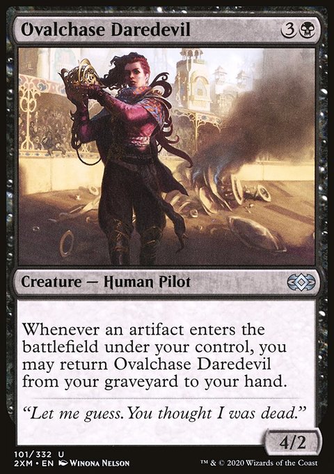 Ovalchase Daredevil, Double Masters #101, Magic: The Gathering card