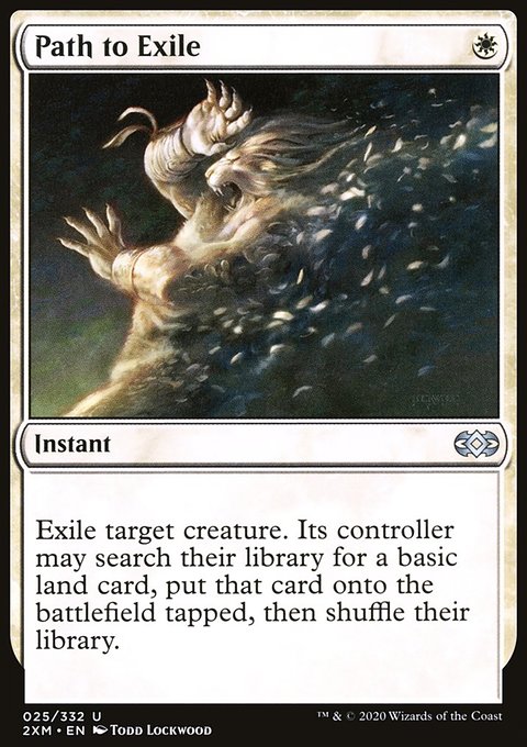 Path to Exile, Double Masters #25, Magic: The Gathering card