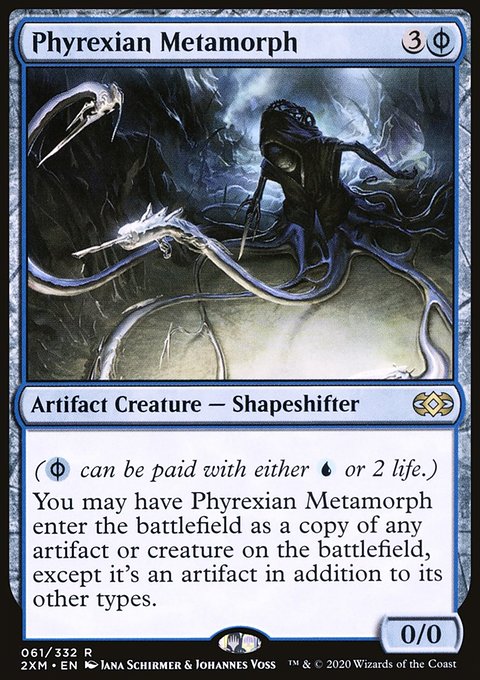 Phyrexian Metamorph, Double Masters #61, Magic: The Gathering card