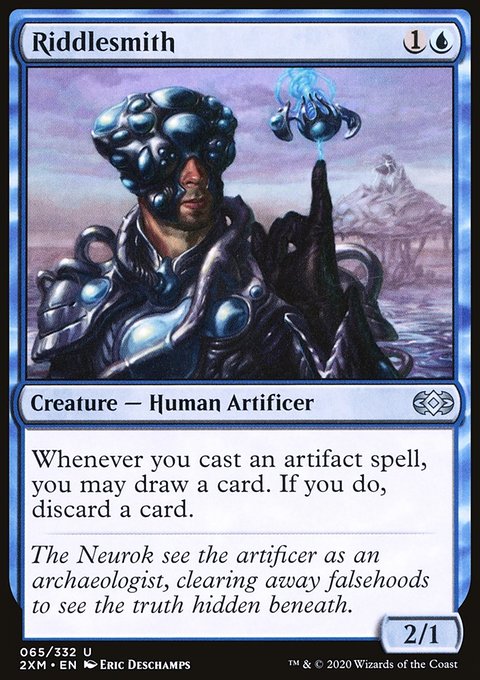 Riddlesmith, Double Masters #65, Magic: The Gathering card
