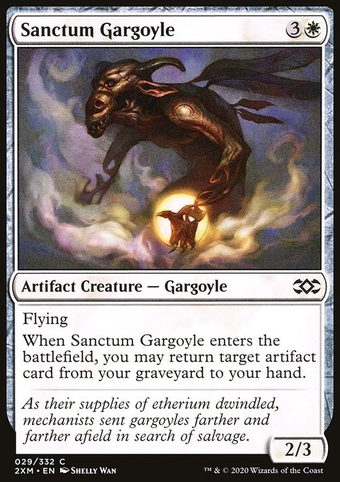 Sanctum Gargoyle, Double Masters #29, Magic: The Gathering card