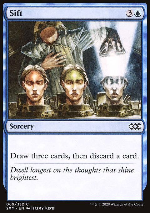 Sift, Double Masters #69, Magic: The Gathering card