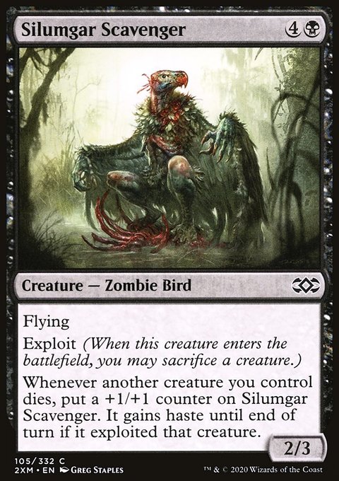Silumgar Scavenger, Double Masters #105, Magic: The Gathering card