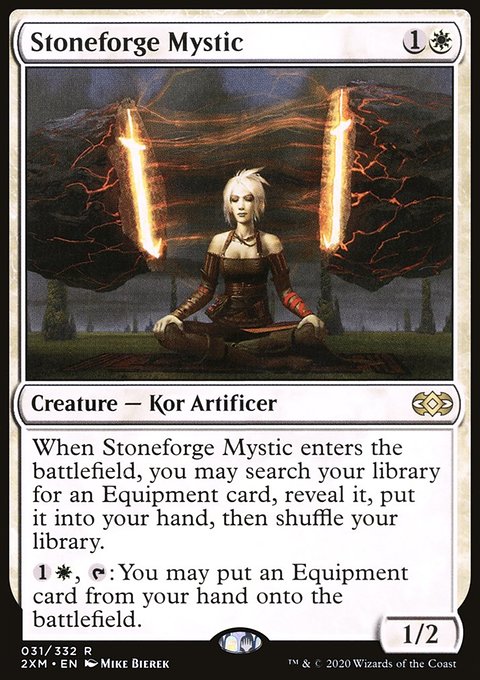 Stoneforge Mystic, Double Masters #31, Magic: The Gathering card