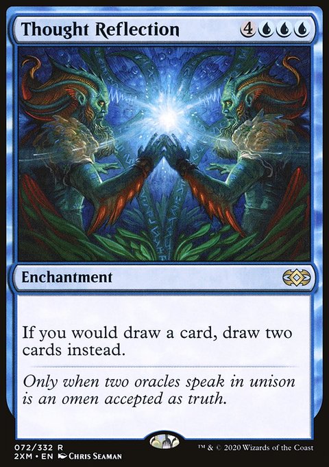 Thought Reflection, Double Masters #72, Magic: The Gathering card