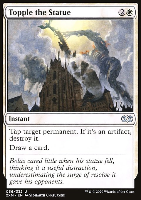 Topple the Statue, Double Masters #36, Magic: The Gathering card