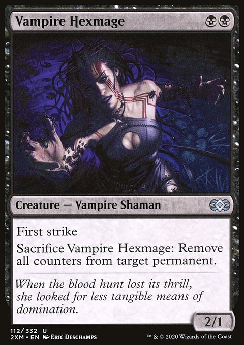 Vampire Hexmage, Double Masters #112, Magic: The Gathering card