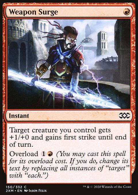 Weapon Surge, Double Masters #150, Magic: The Gathering card