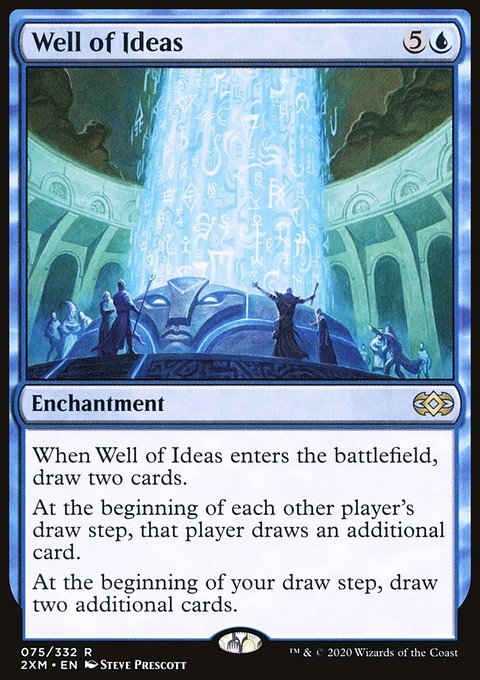 Well of Ideas, Double Masters #75, Magic: The Gathering card