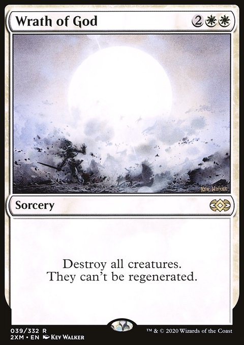 Wrath of God, Double Masters #39, Magic: The Gathering card