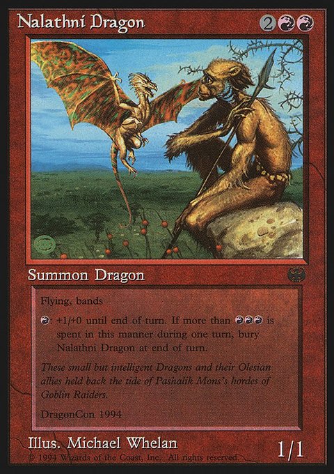 Nalathni Dragon, Dragon Con #1, Magic: The Gathering card