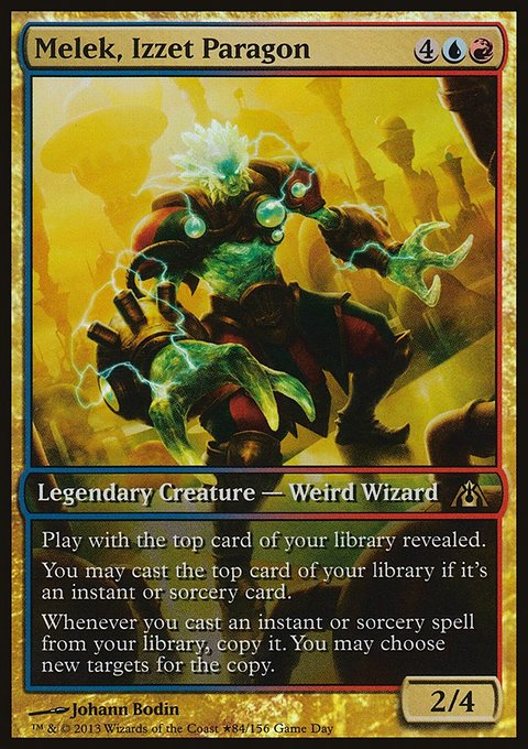 Melek, Izzet Paragon, Dragon's Maze Promos #84, Magic: The Gathering card