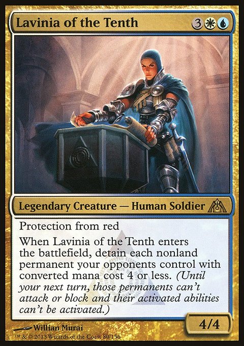 Lavinia of the Tenth, Dragon's Maze #80, Magic: The Gathering card