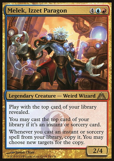 Melek, Izzet Paragon, Dragon's Maze #84, Magic: The Gathering card