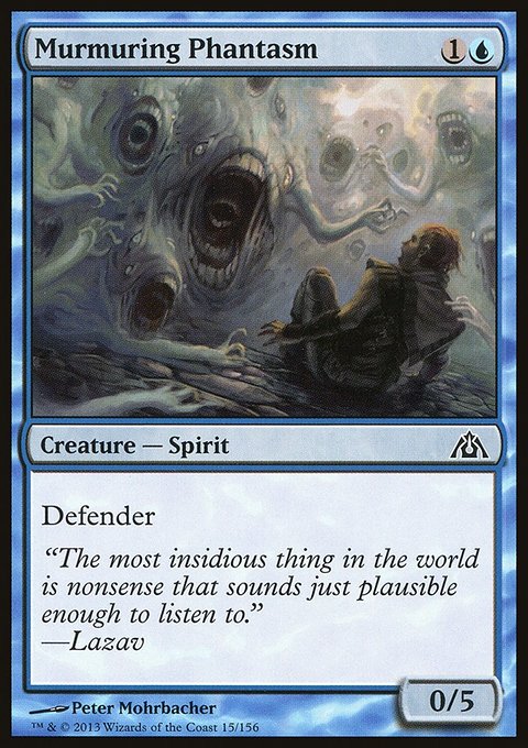 Murmuring Phantasm, Dragon's Maze #15, Magic: The Gathering card