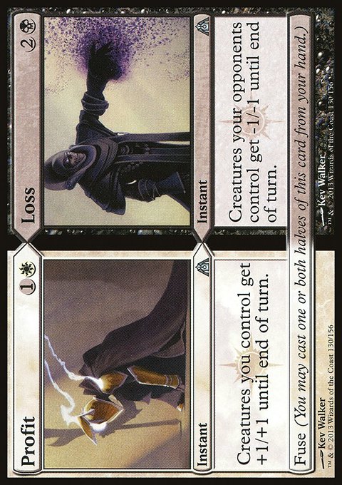 Profit // Loss, Dragon's Maze #130, Magic: The Gathering card