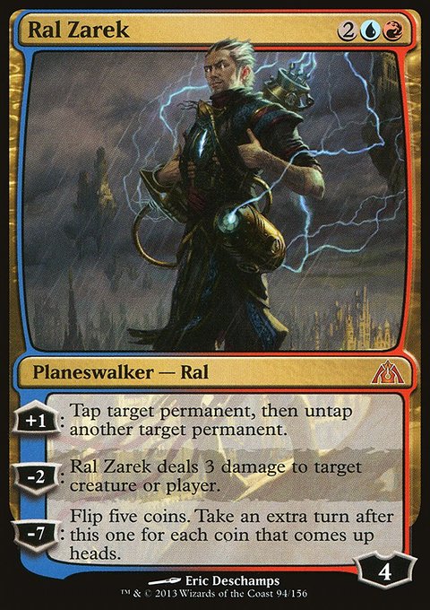 Ral Zarek, Dragon's Maze #94, Magic: The Gathering card