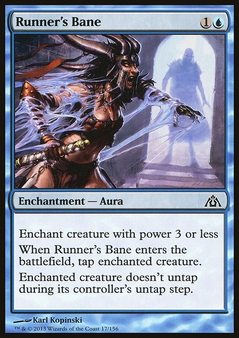 Runner's Bane, Dragon's Maze #17, Magic: The Gathering card
